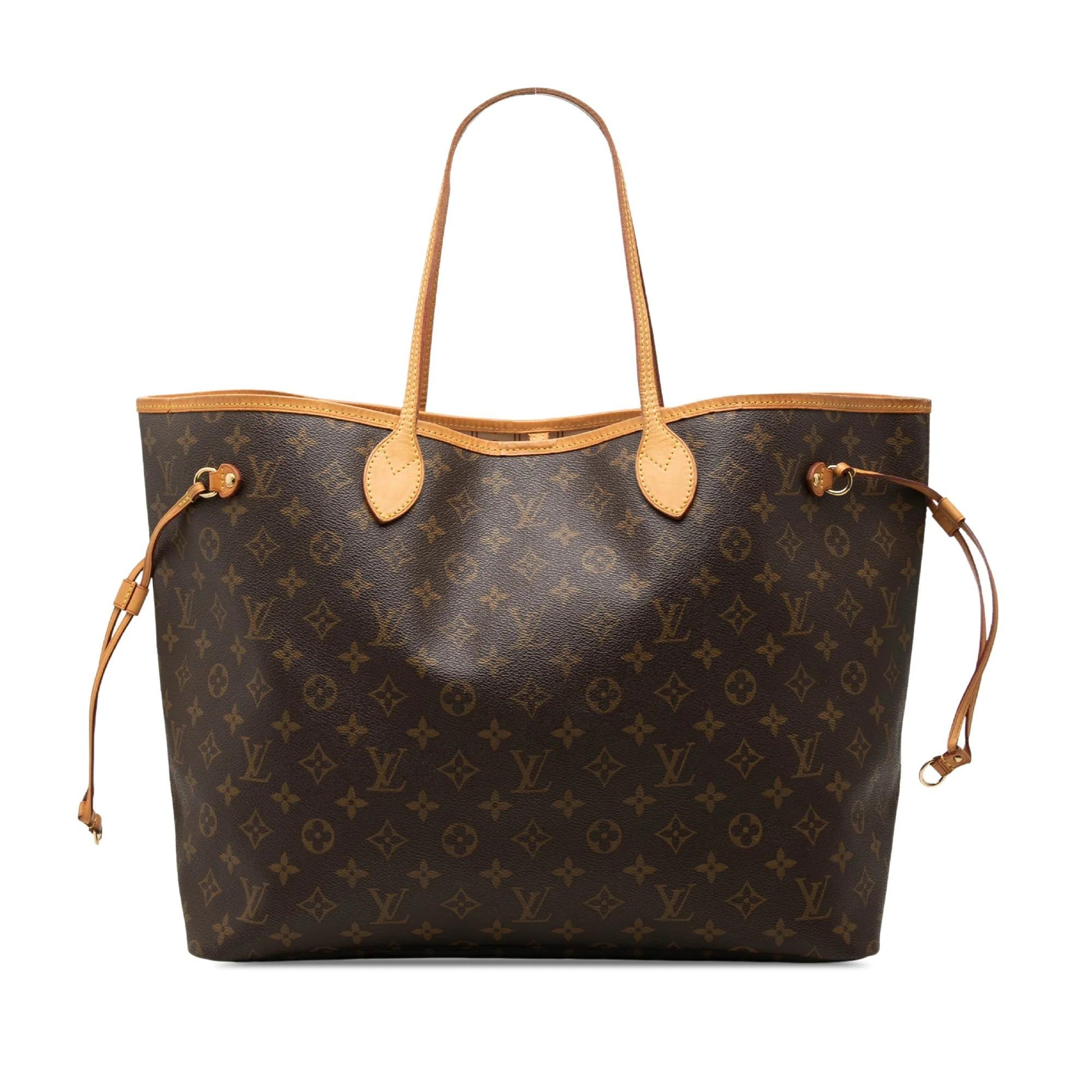 Neverfull leather tote