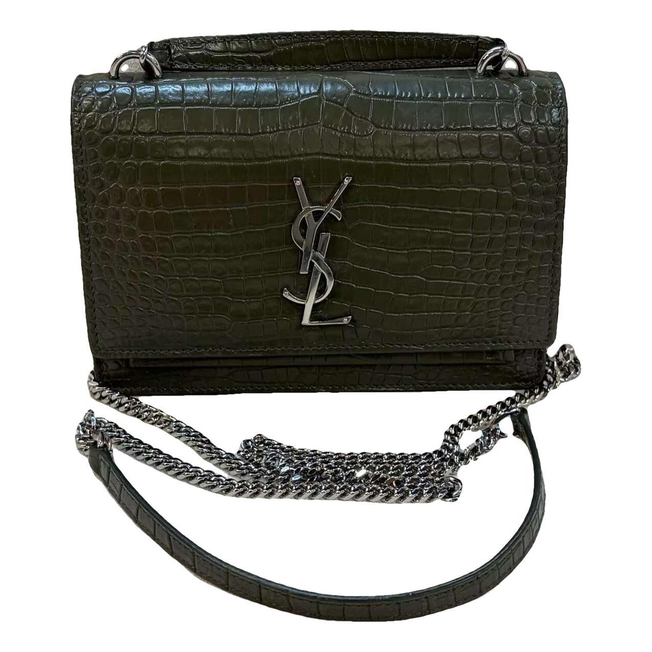 Sunset leather handbag