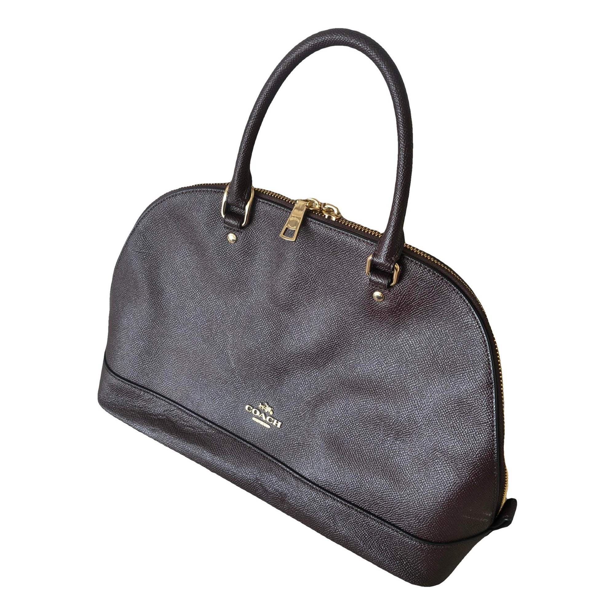 Cartable mini sierra leather handbag