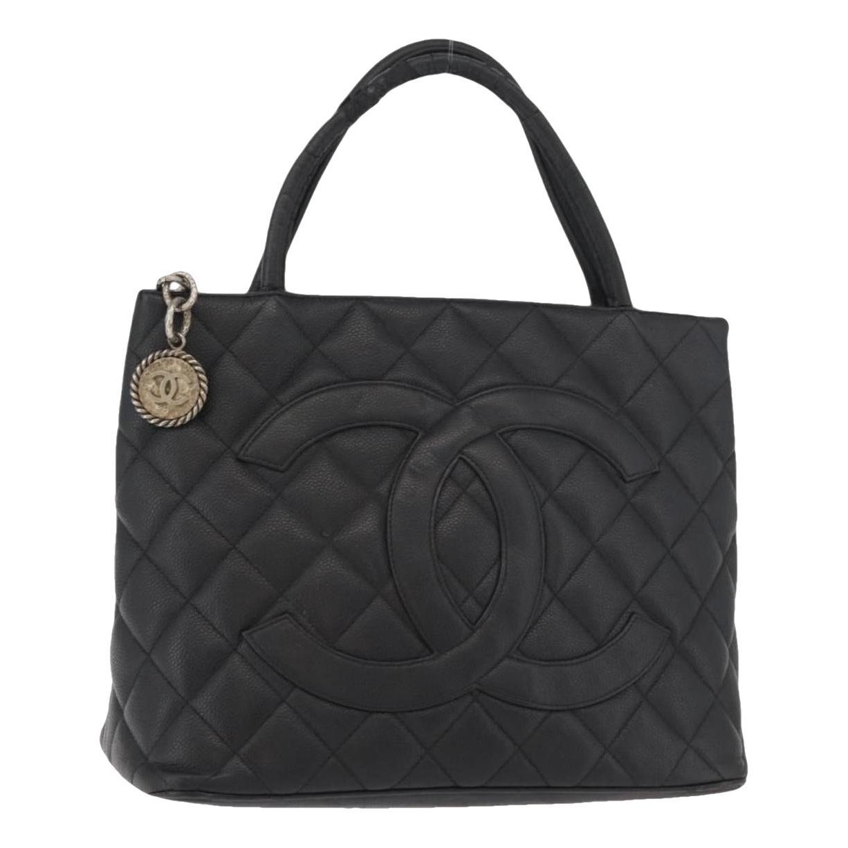 Leather tote