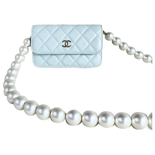 Wallet On Chain Timeless/Classique leather handbag