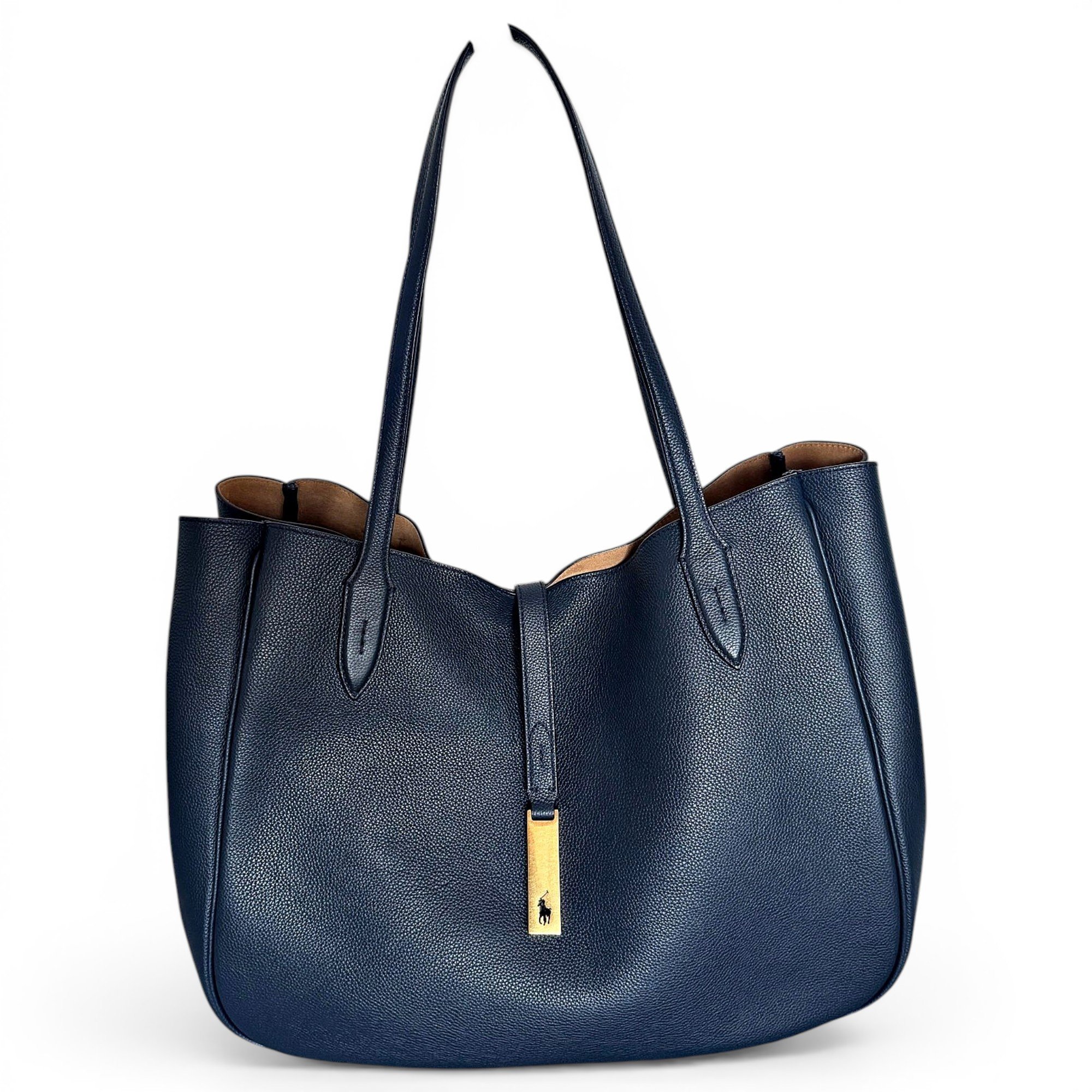 Leather tote
