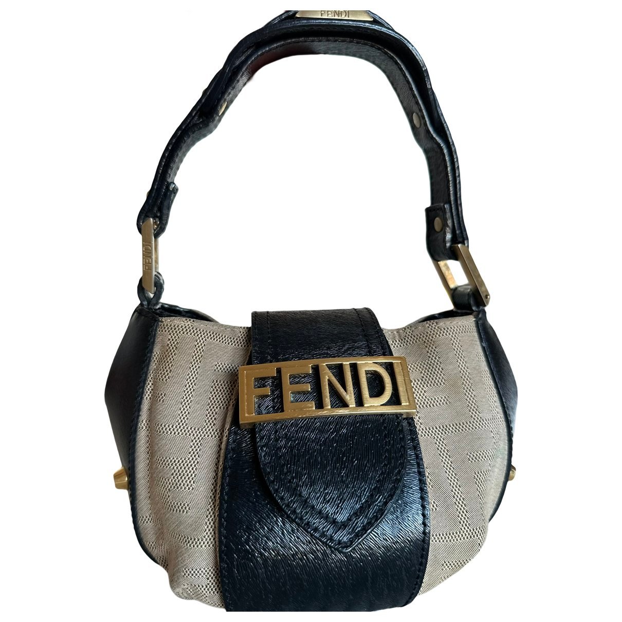 Baguette leather handbag