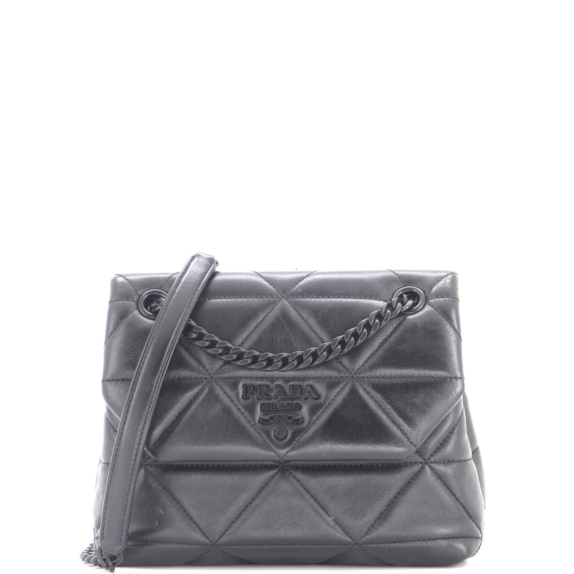 Spectrum Flap Bag Quilted Nappa Leather Small