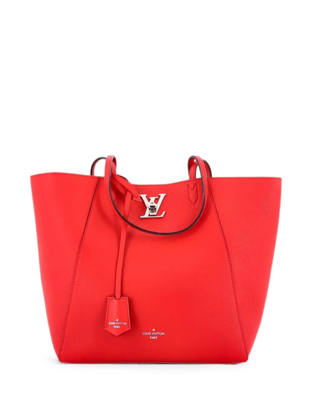 Lockme Cabas Leather tote bag