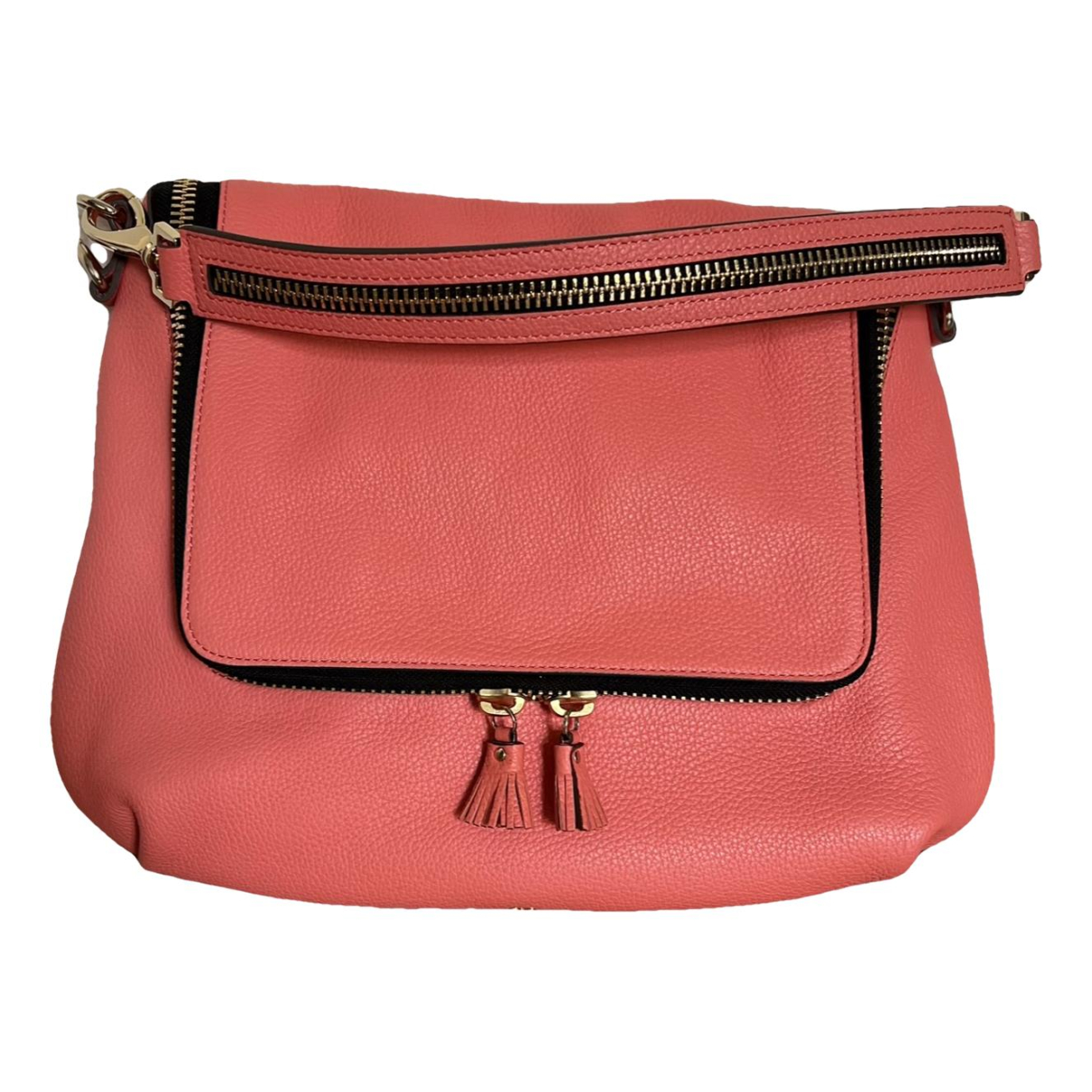 Maxi Zip leather handbag