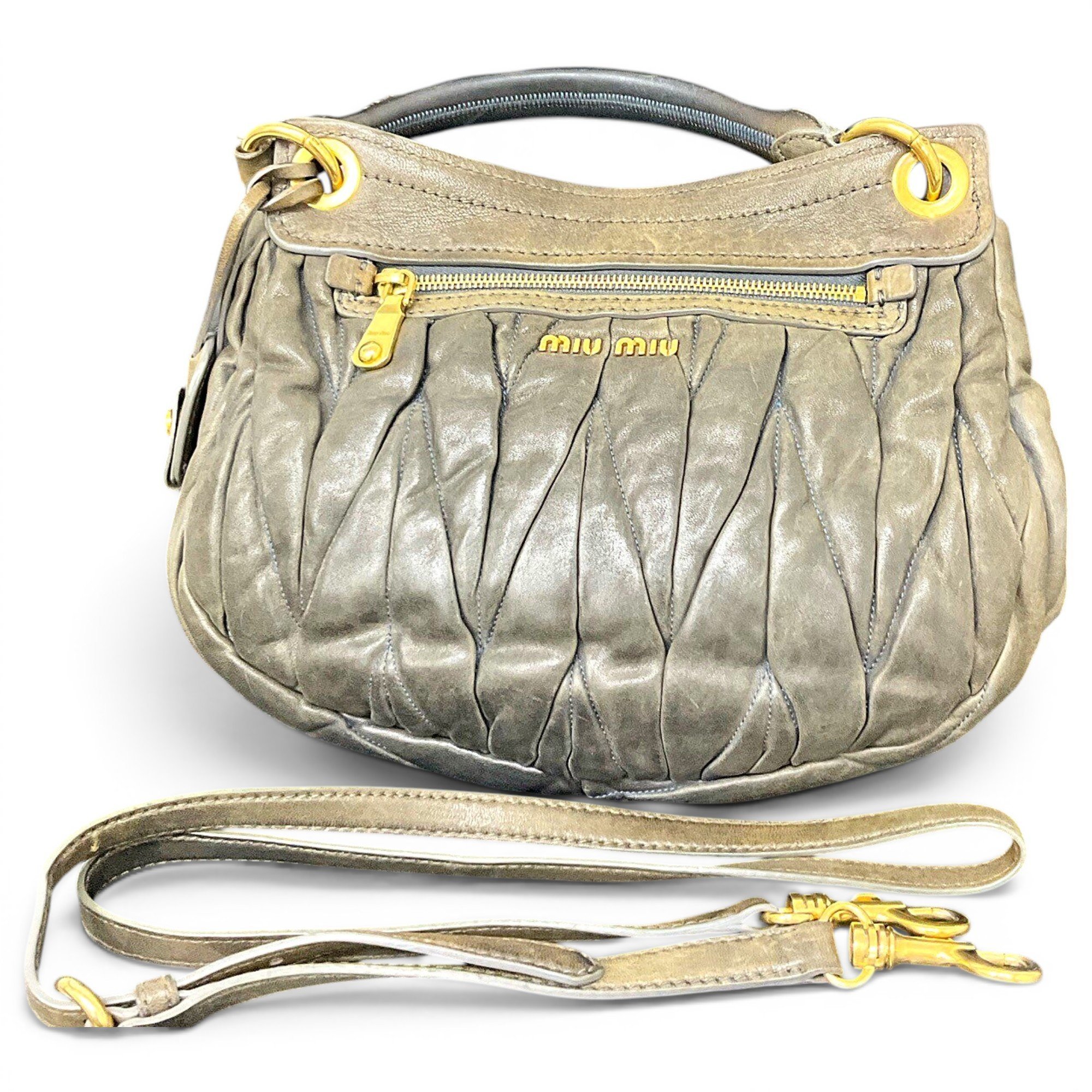 Leather handbag