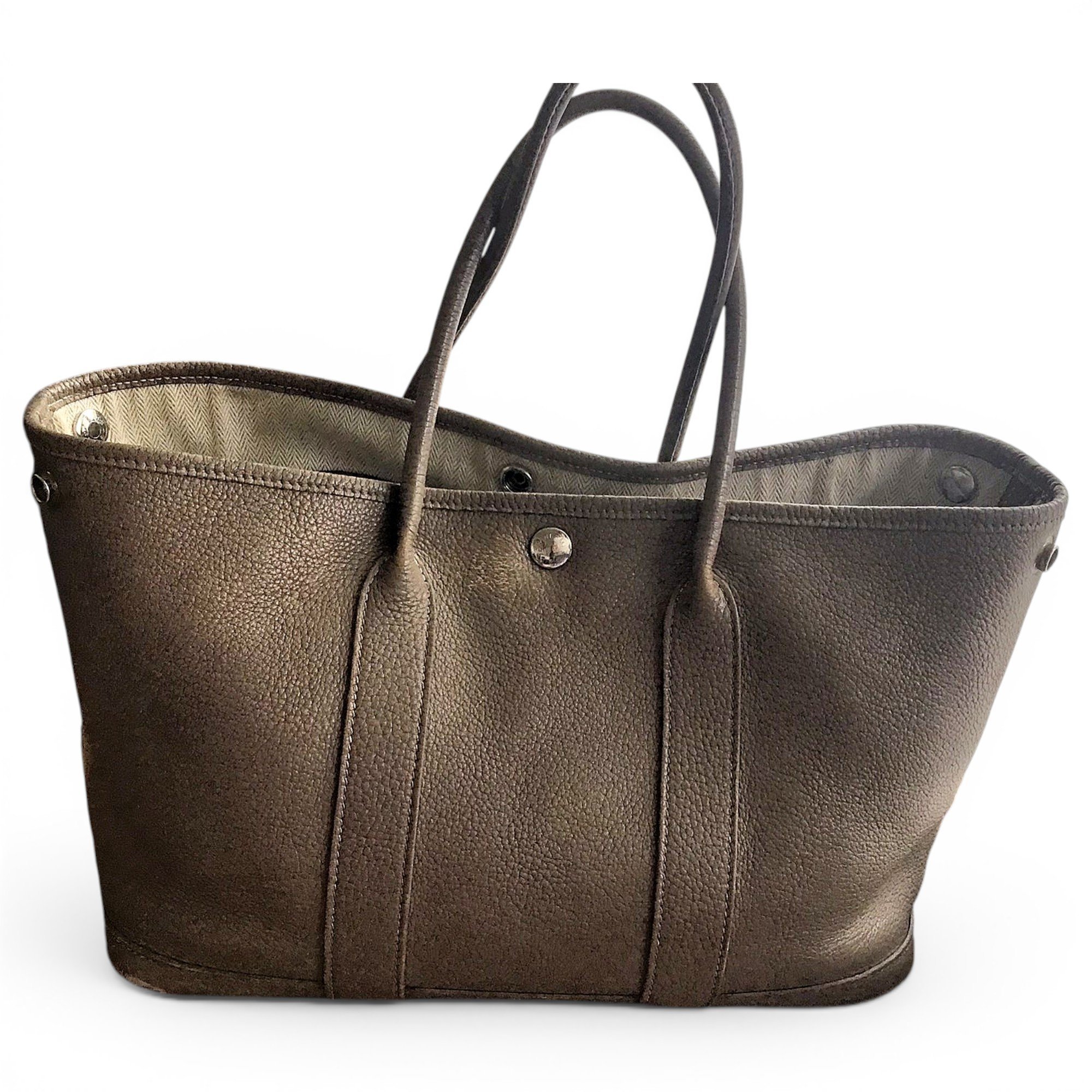 Garden Party leather tote