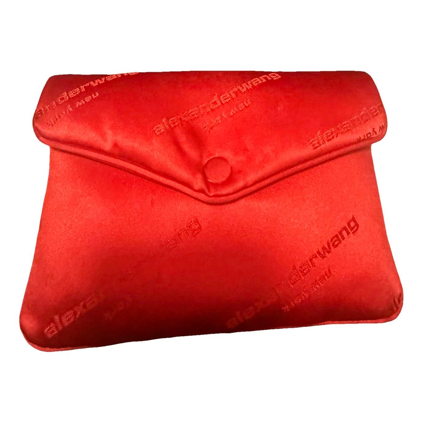 Silk clutch bag