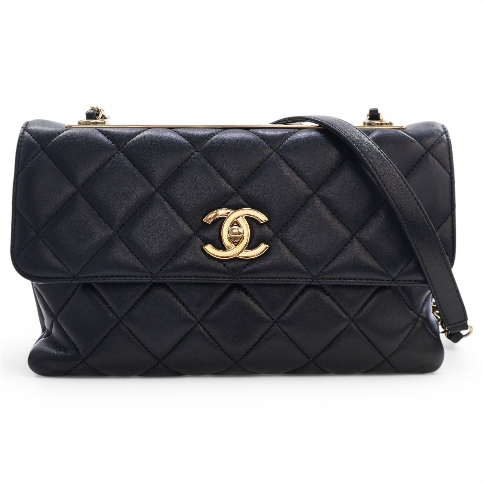 Leather crossbody bag