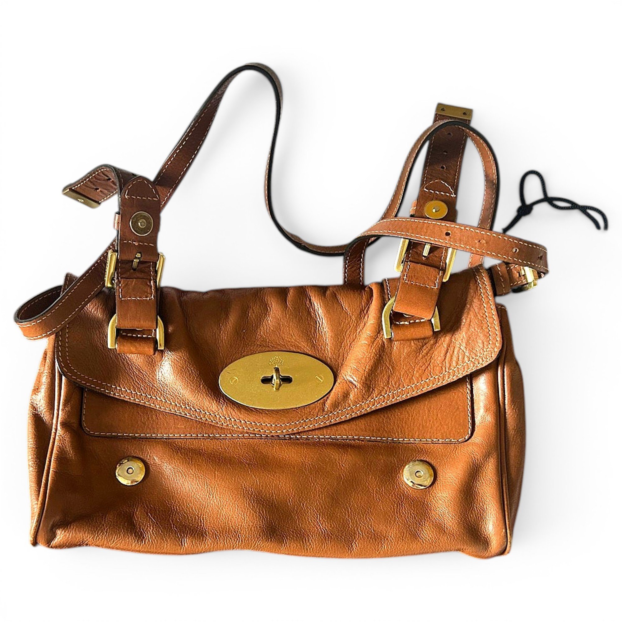Leather crossbody bag