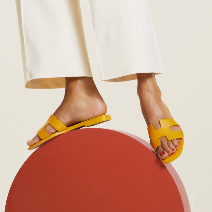 Jaune Topaze Oran Sandal