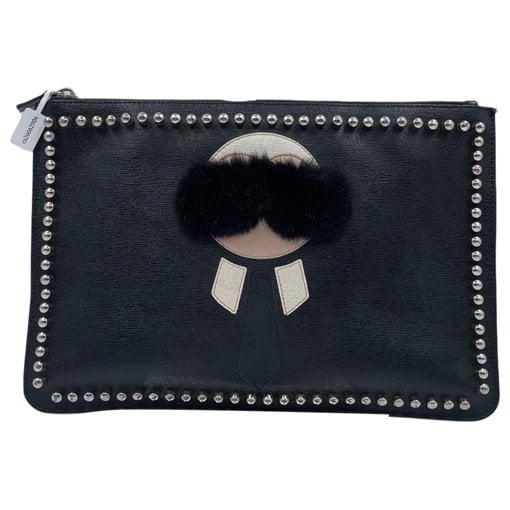 Fendi Leather clutch bag