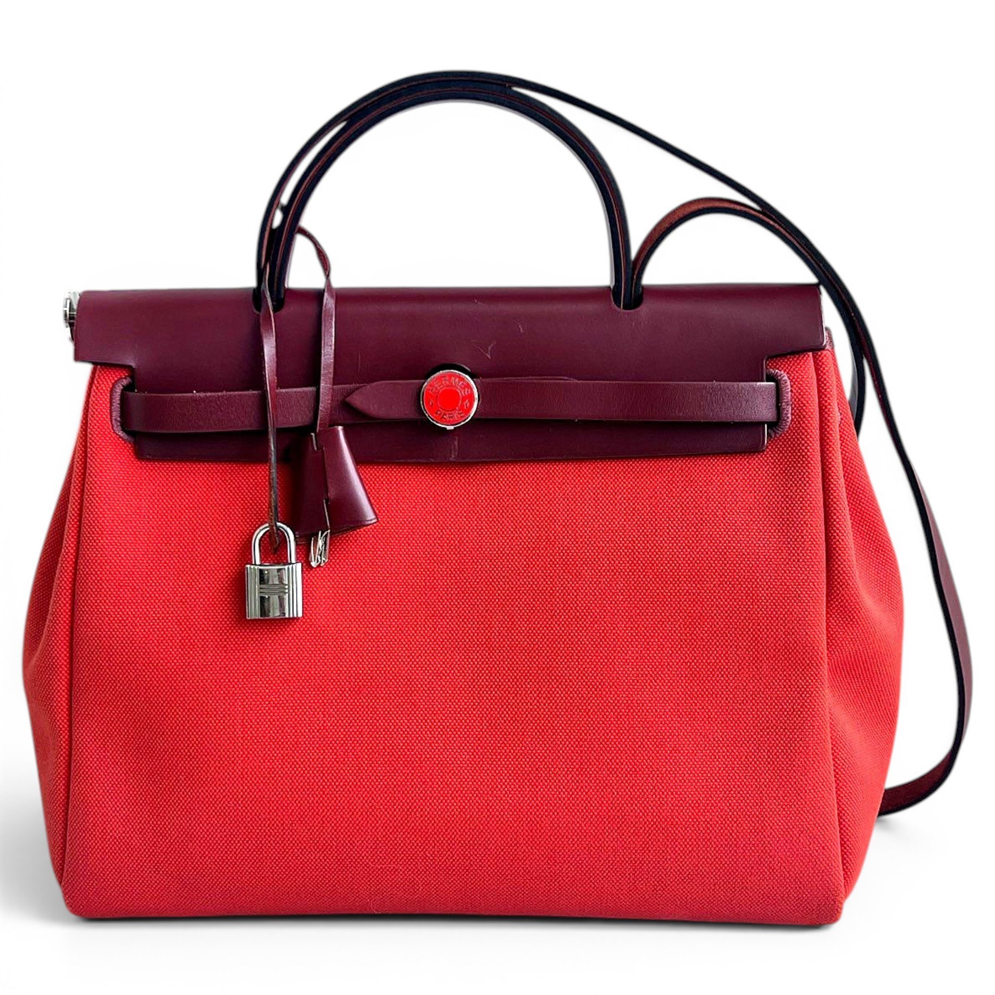 Herbag leather handbag