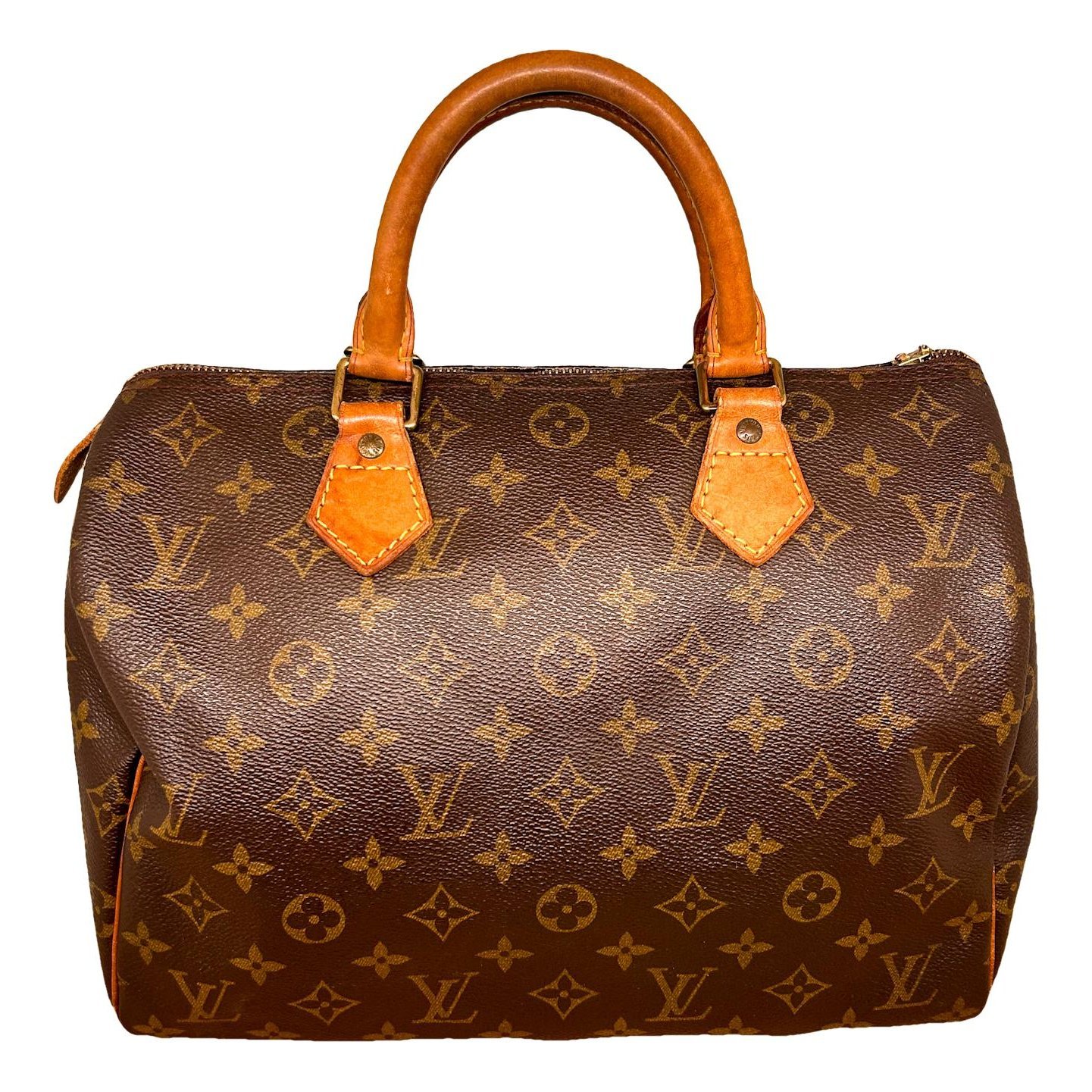 Louis Vuitton Speedy leather handbag