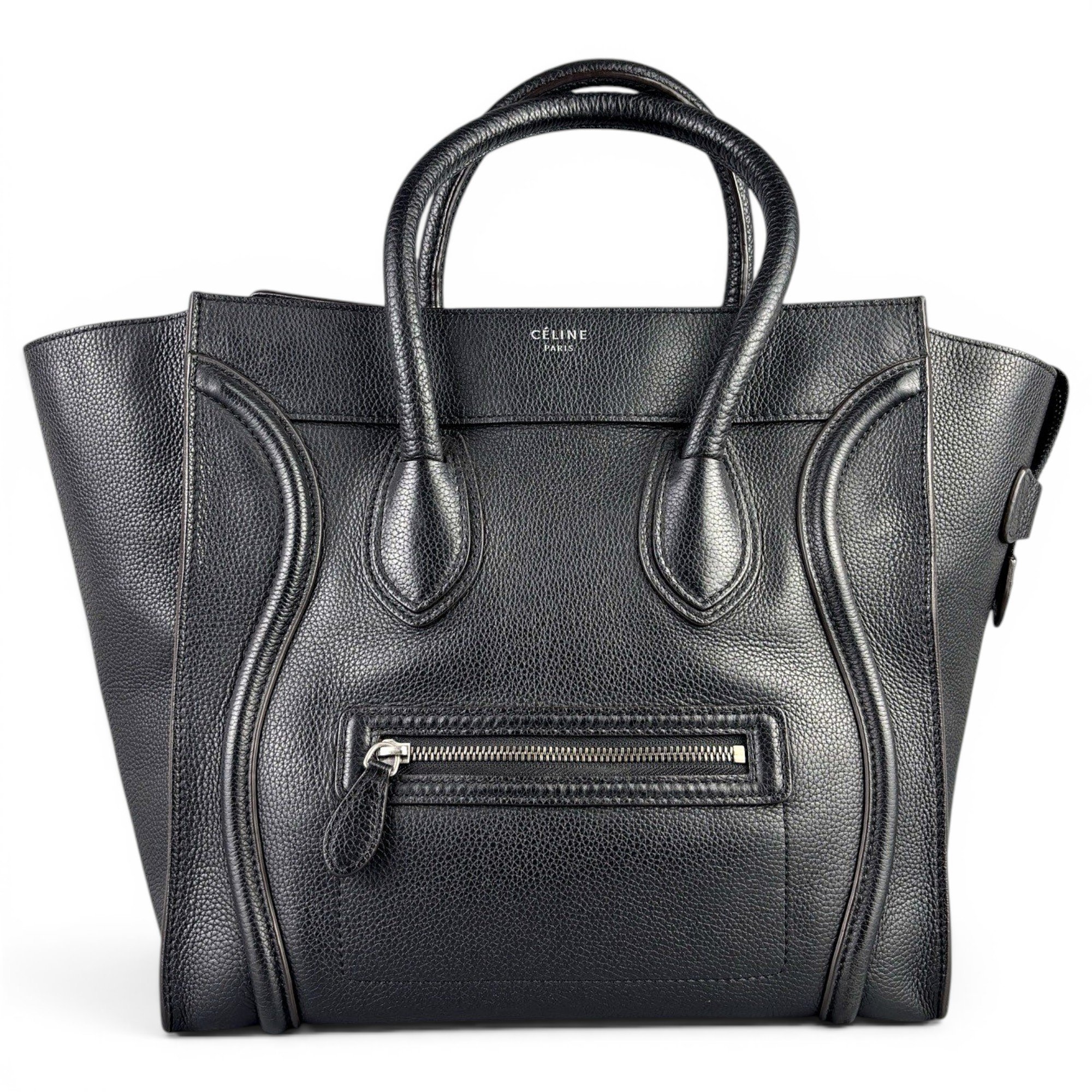 Luggage leather handbag