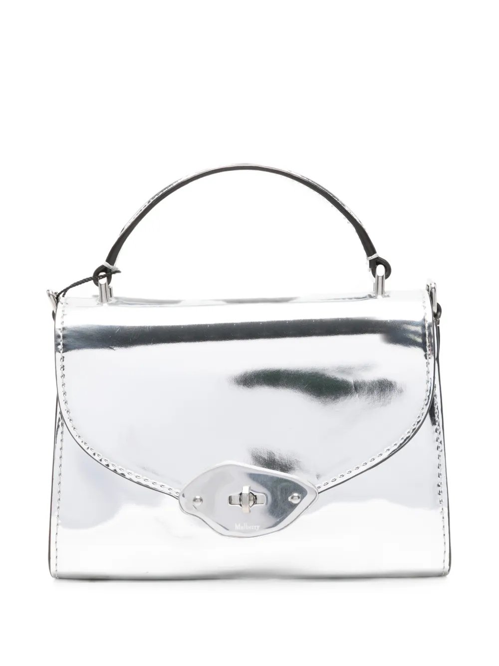 Lana patent-leather tote bag