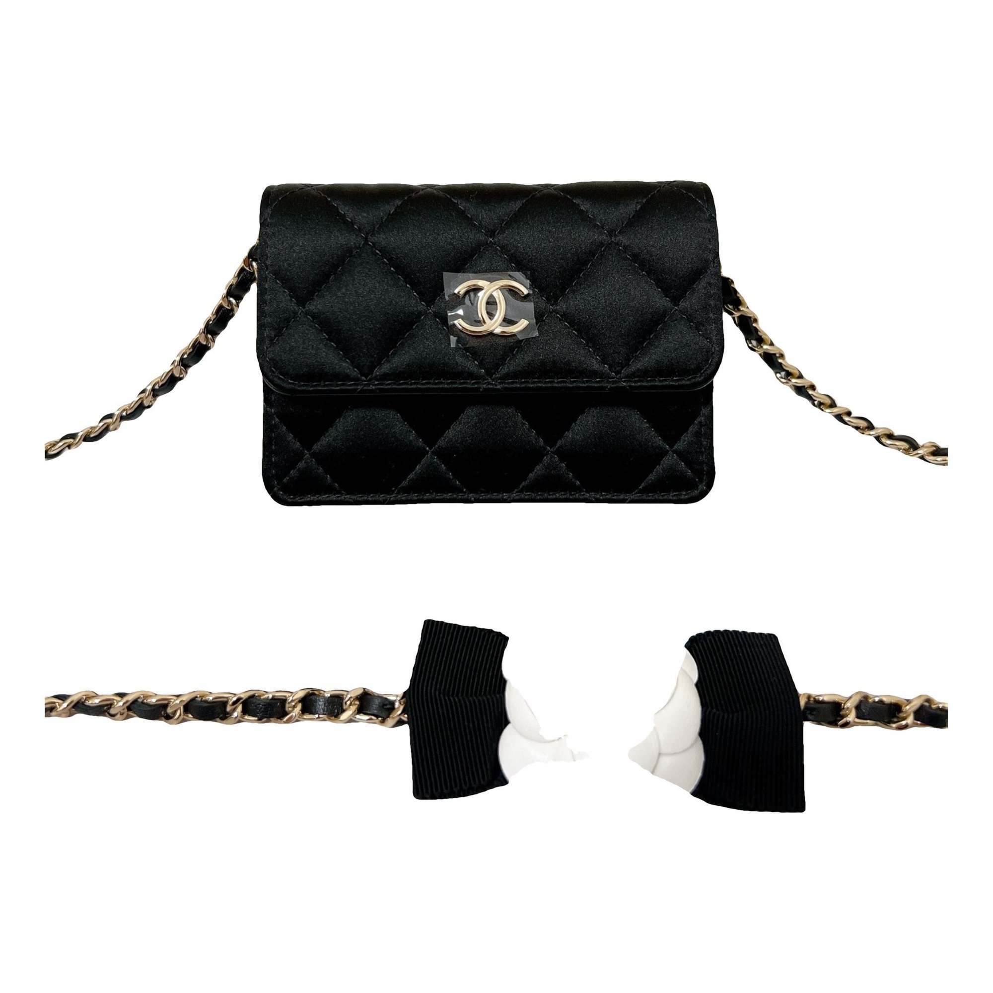 Silk handbag