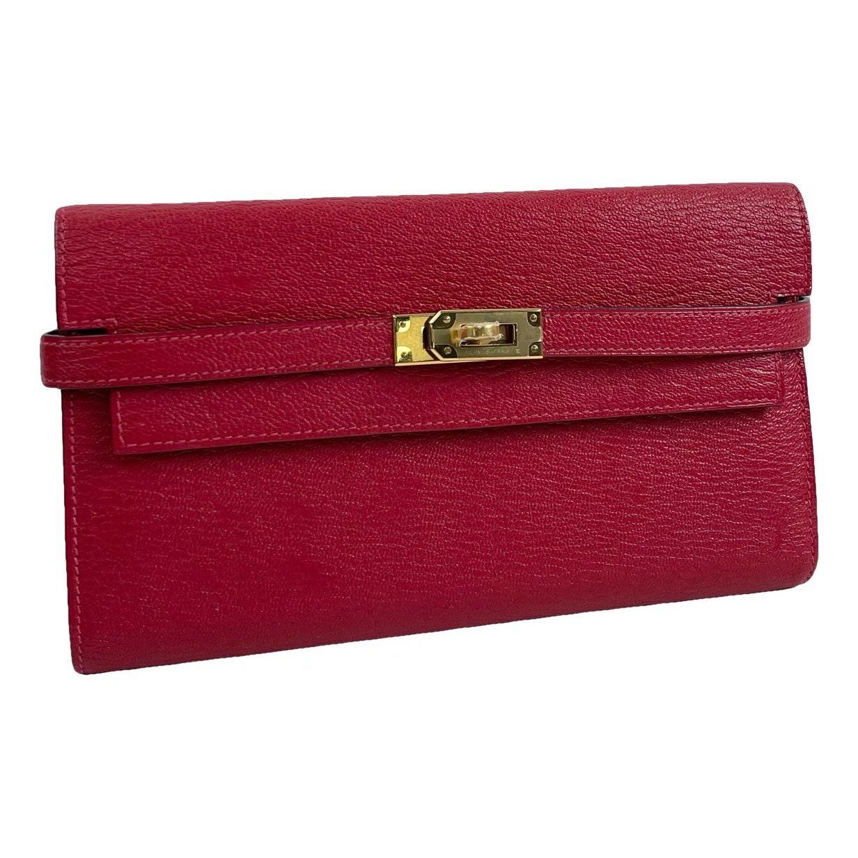 Kelly to go leather clutch bag