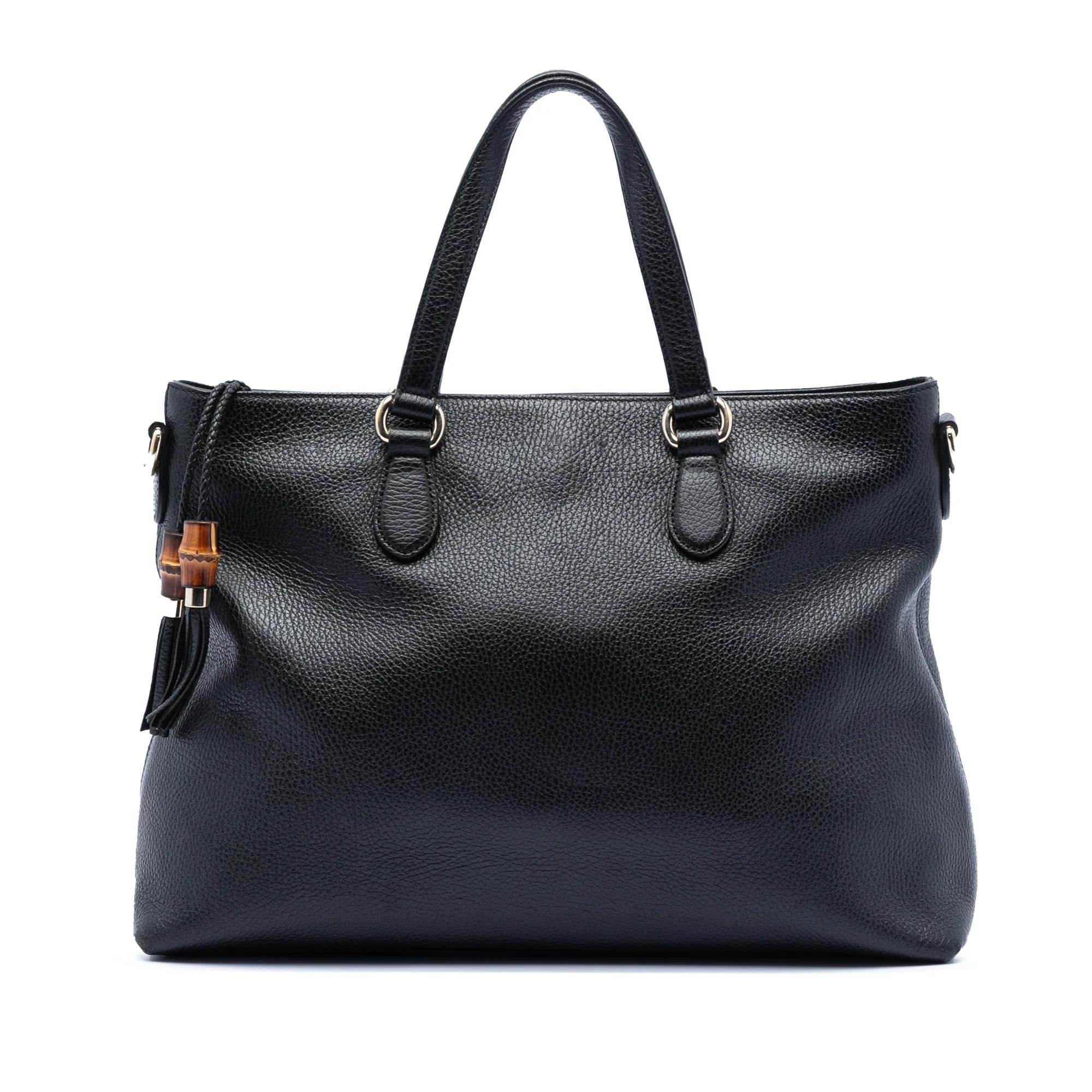 Bamboo leather satchel