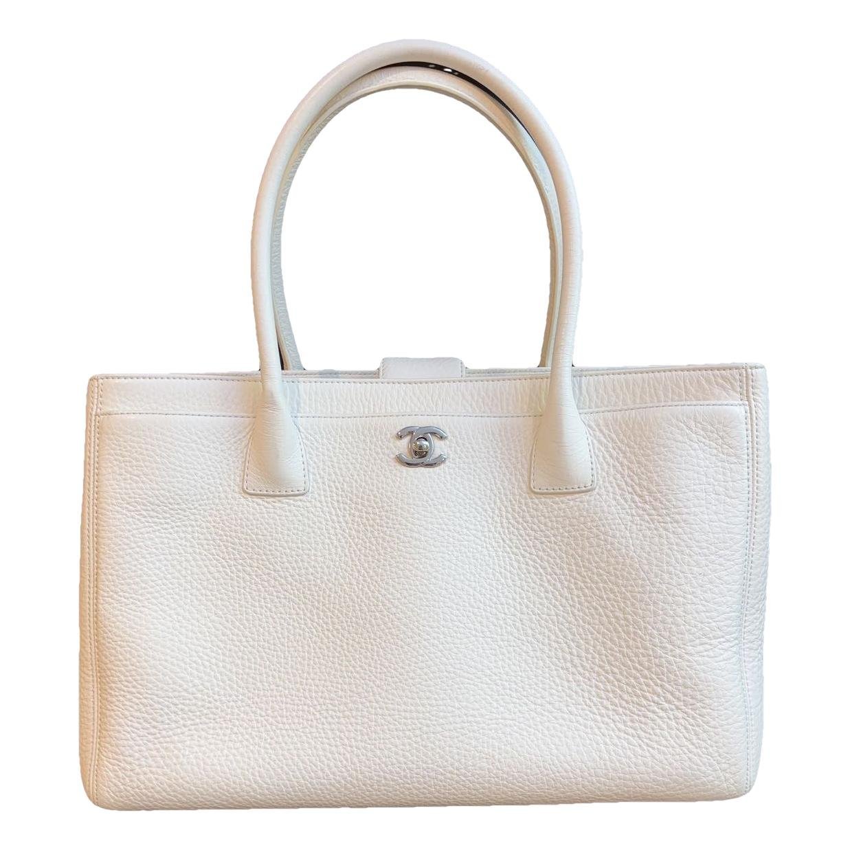 Executive leather tote