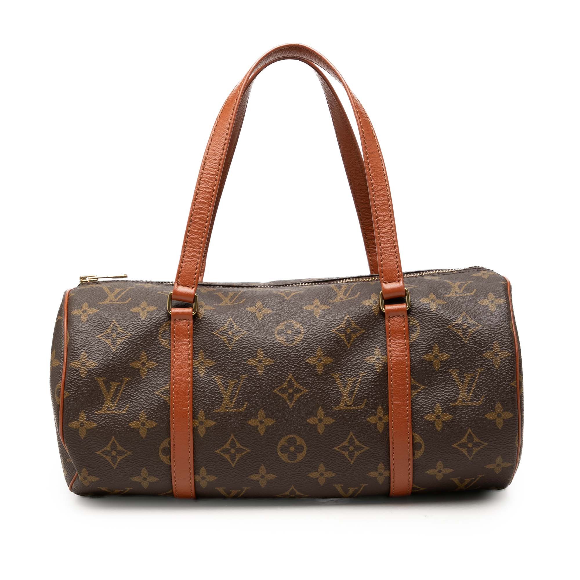 Papillon leather handbag