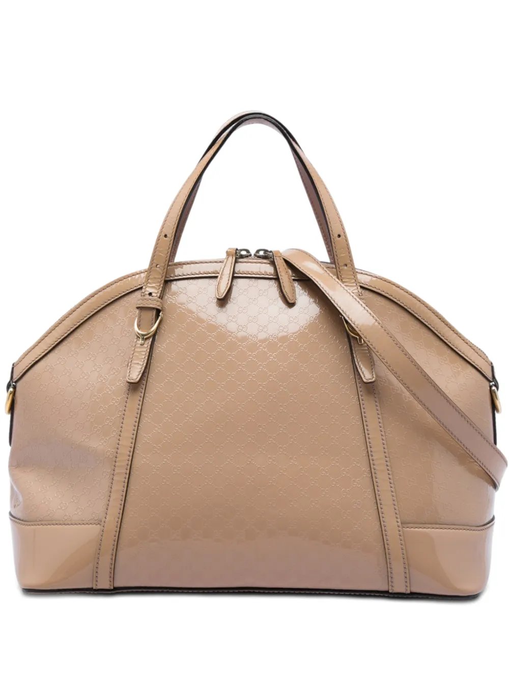 2016-2026 Large Microguccissima Patent Nice Dome satchel