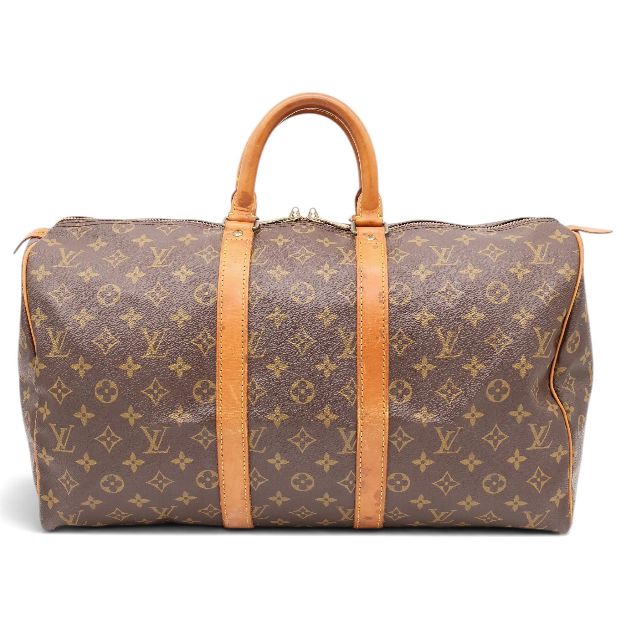 Keepall leather 48h bag