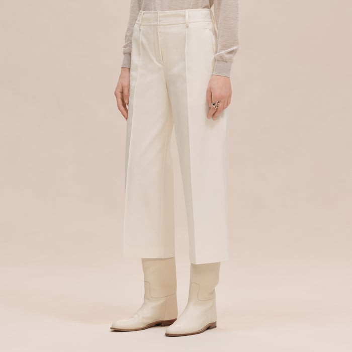 Blanc Naturel Cropped Pants