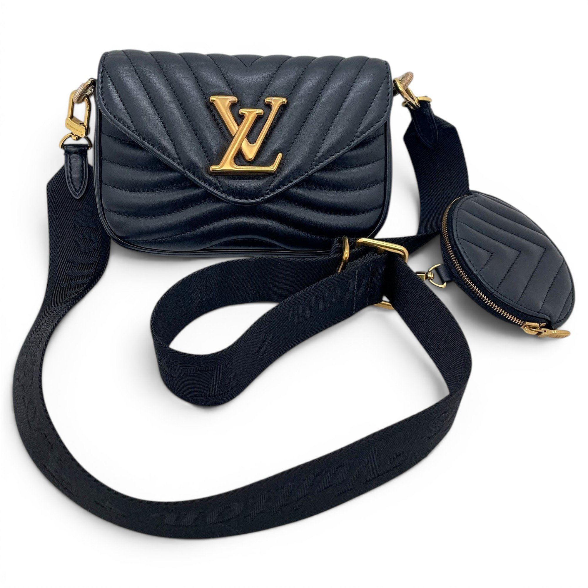 Multi-Pochette New Wave leather handbag