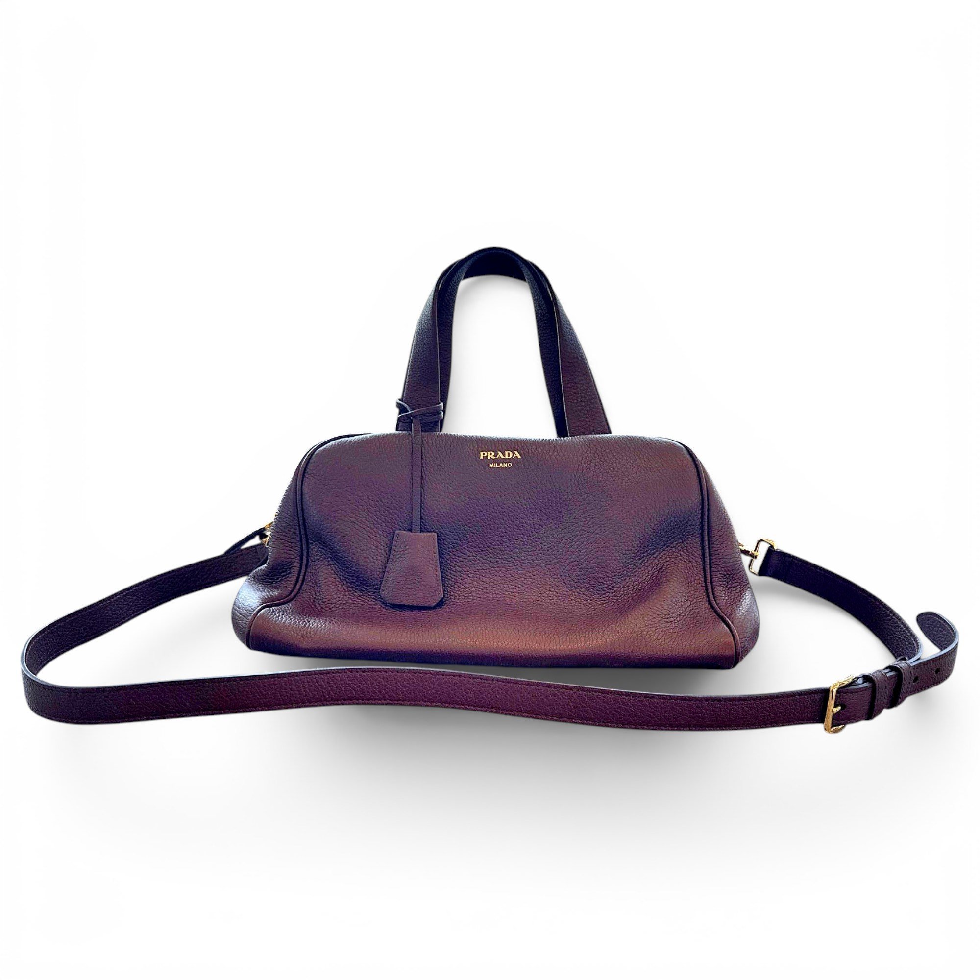 Leather tote