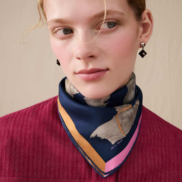 Les Bassets Scarf 45