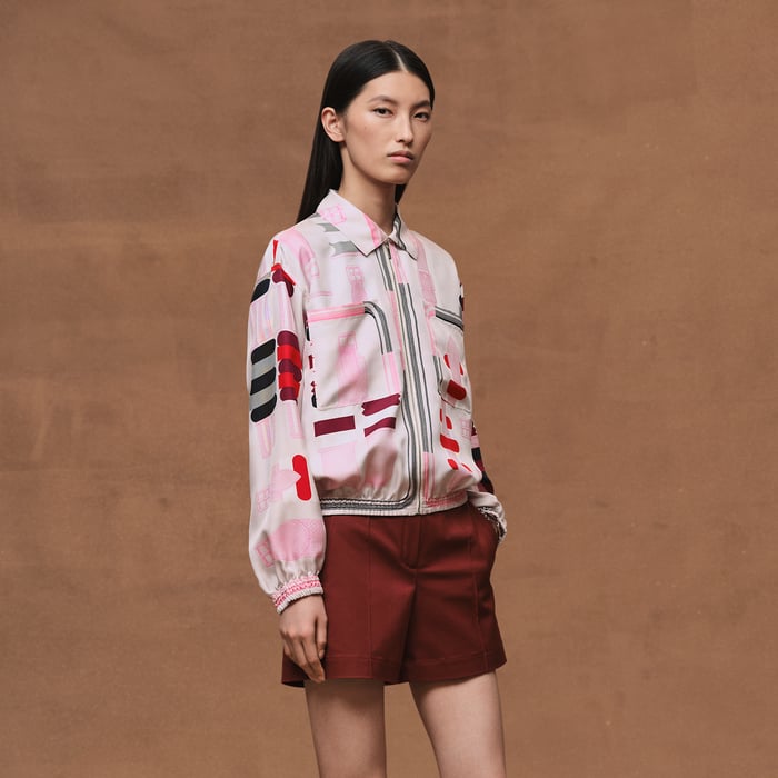 Gris Pierre De Lune "Bride a Bloc" Jacket