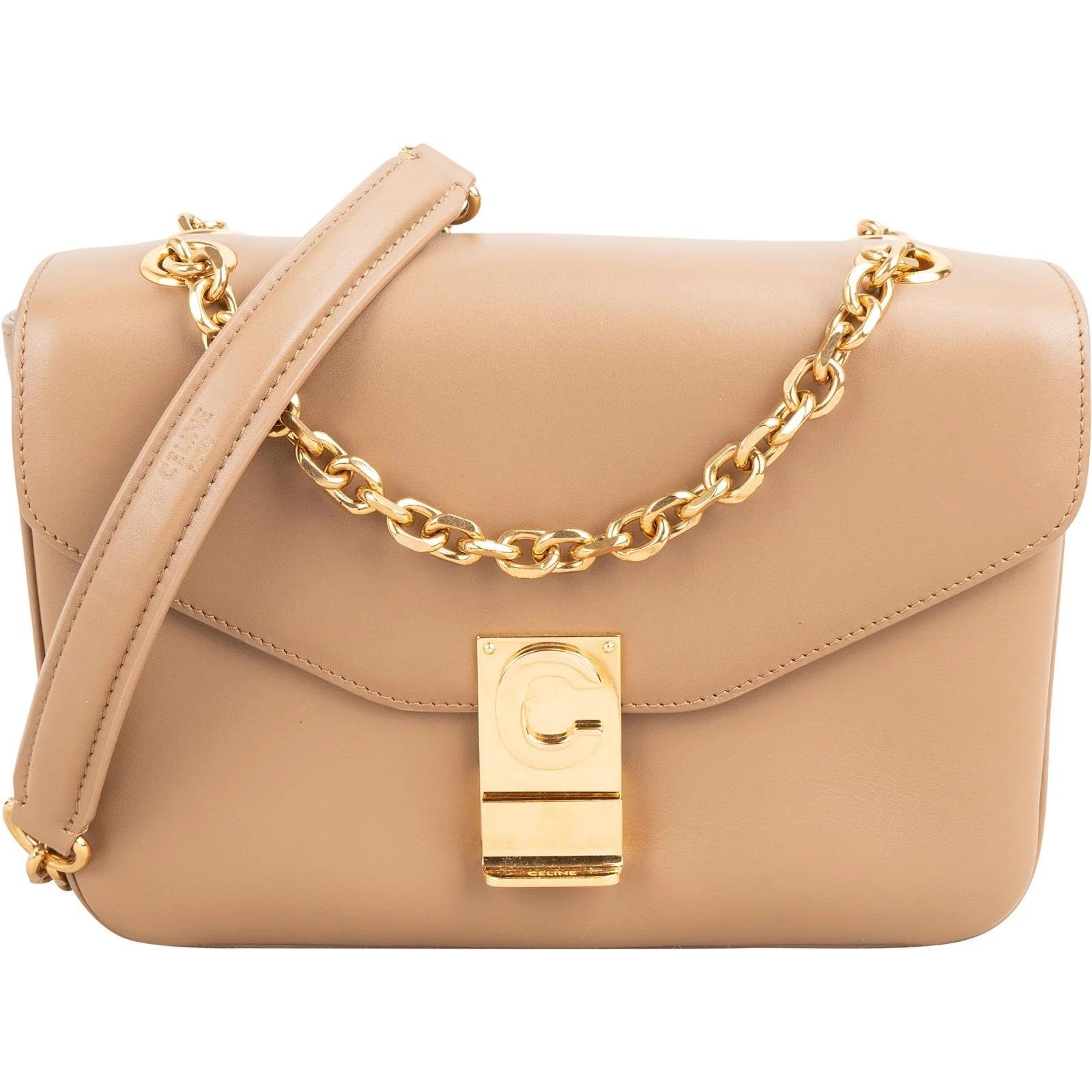 Classic leather crossbody bag