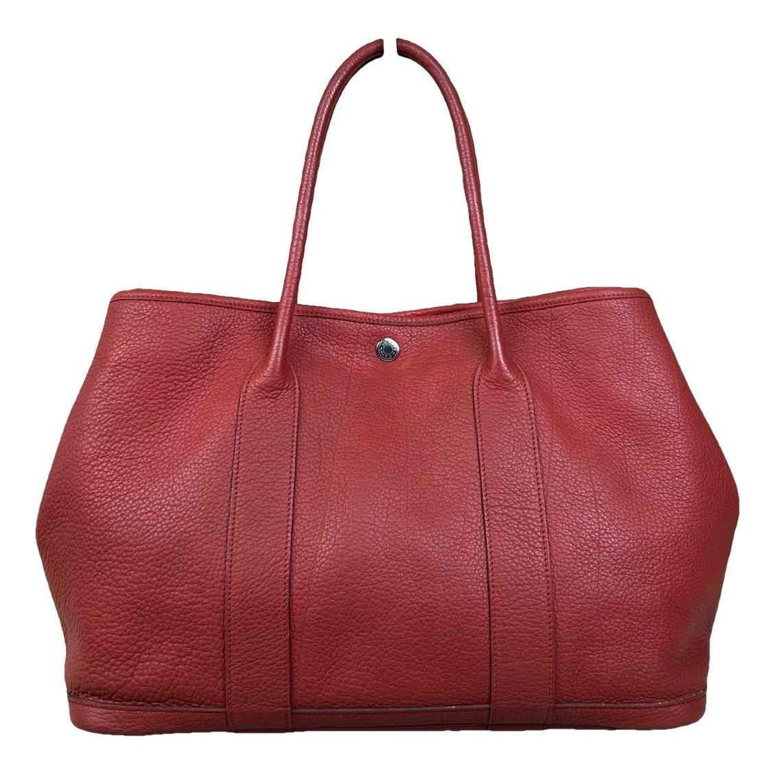Garden Party leather handbag