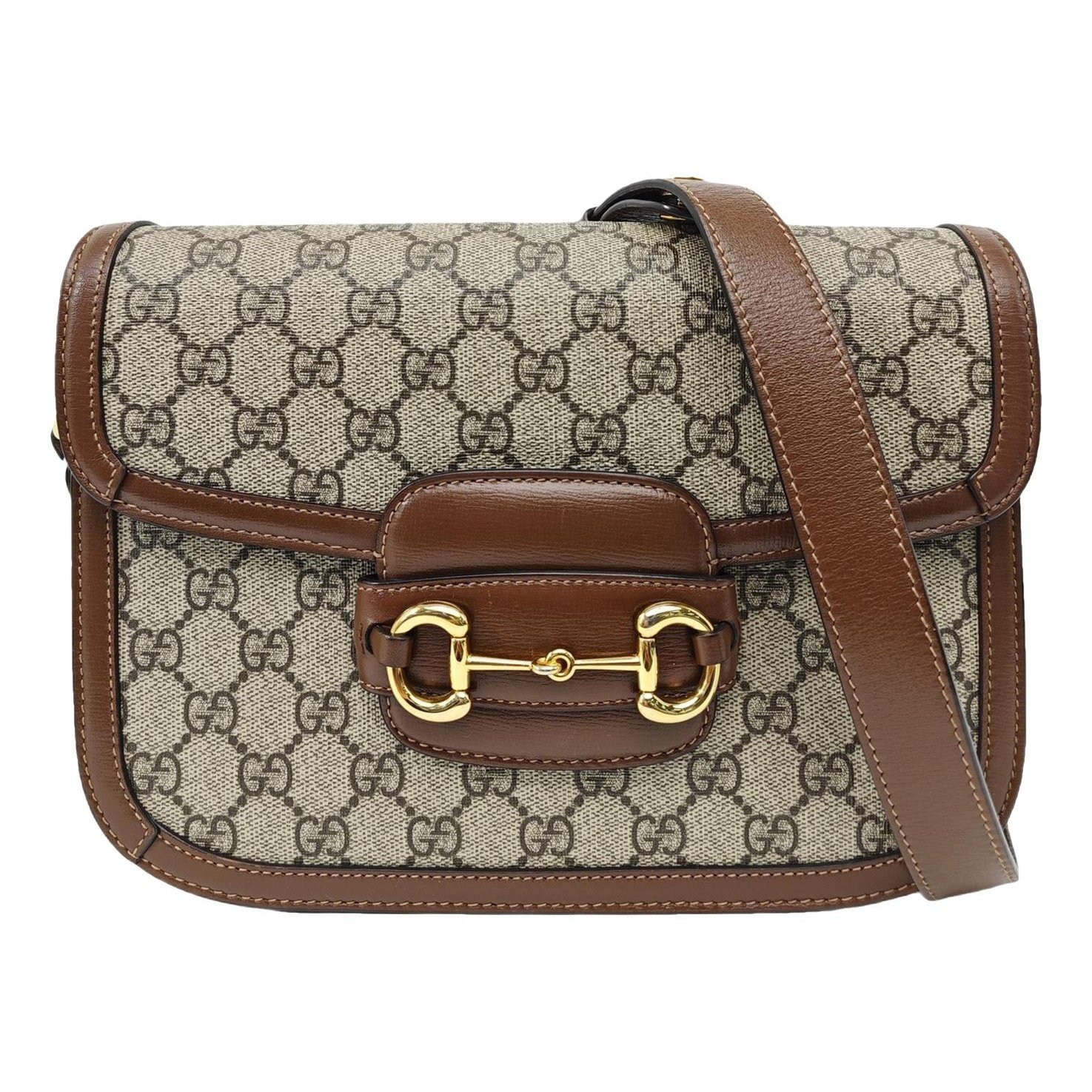 Handle Horsebit 1955 leather handbag