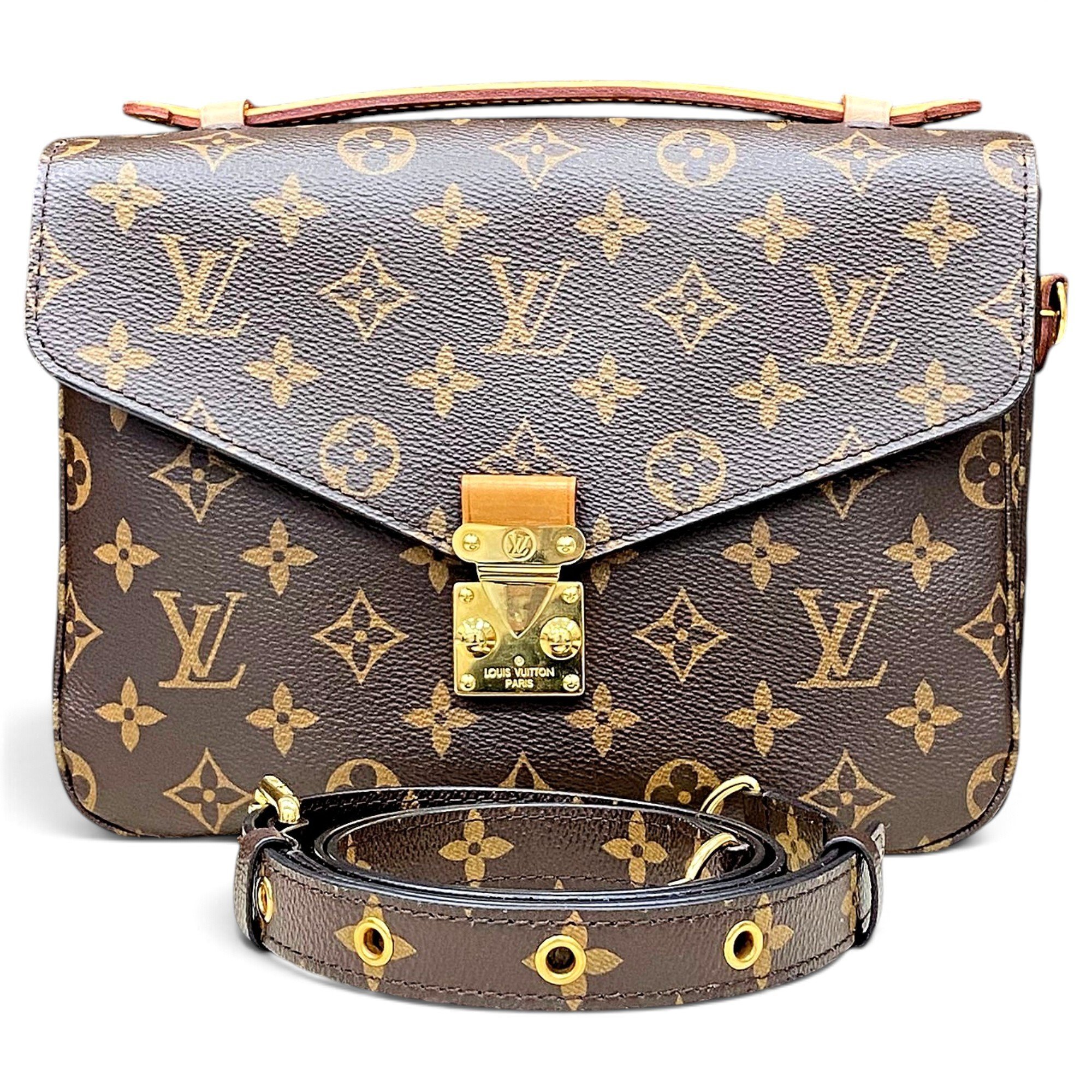 Metis leather handbag