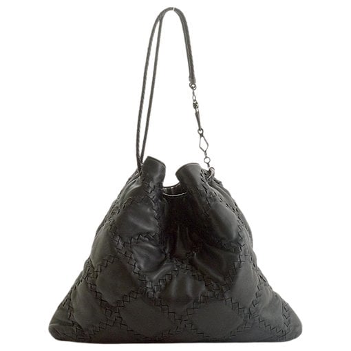 Leather tote