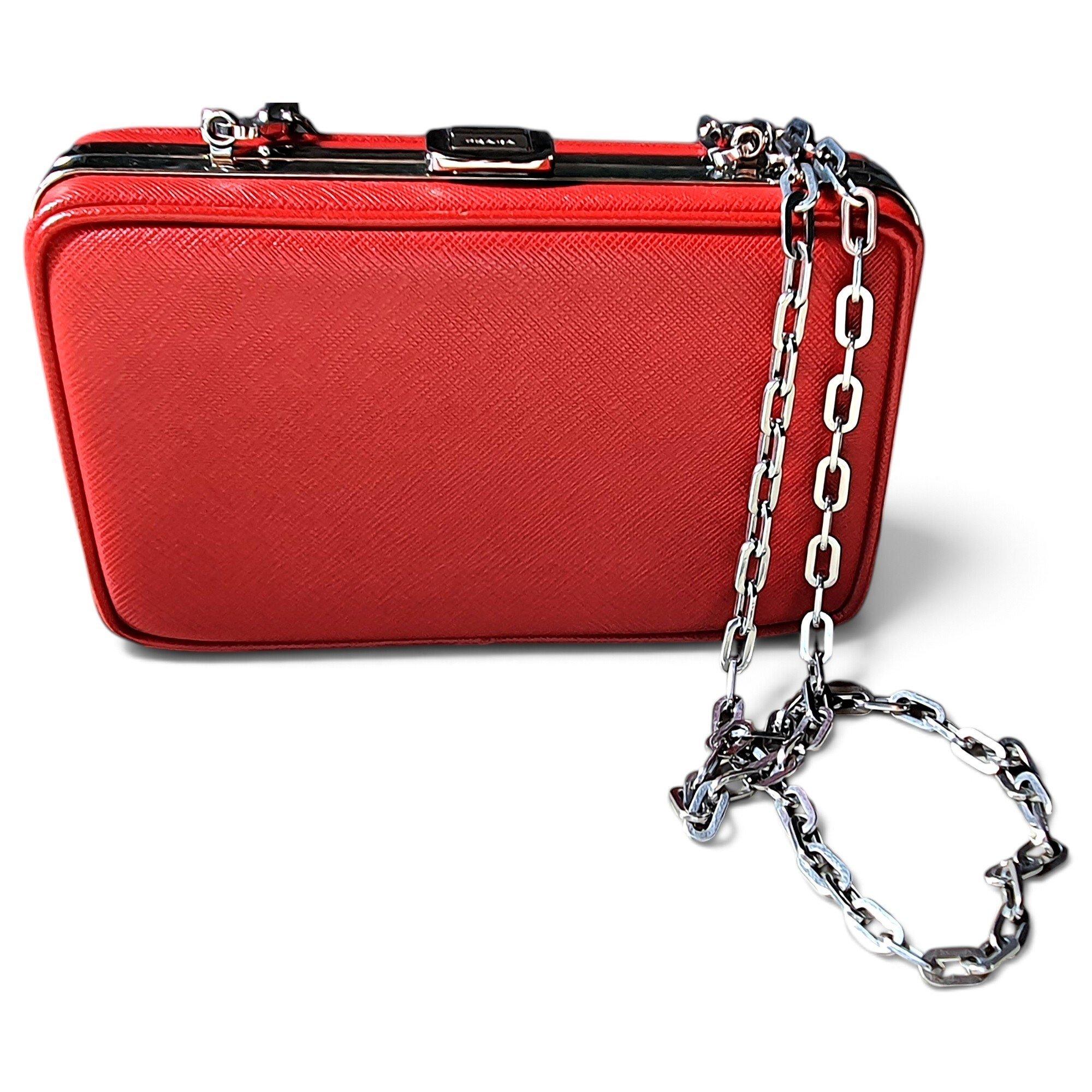 Leather crossbody bag
