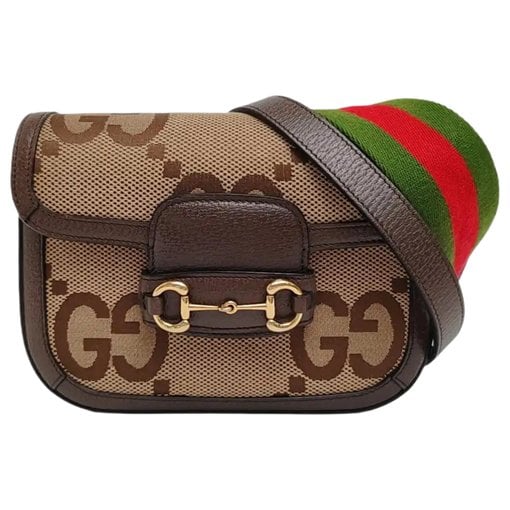 Handle Horsebit 1955 cloth mini bag