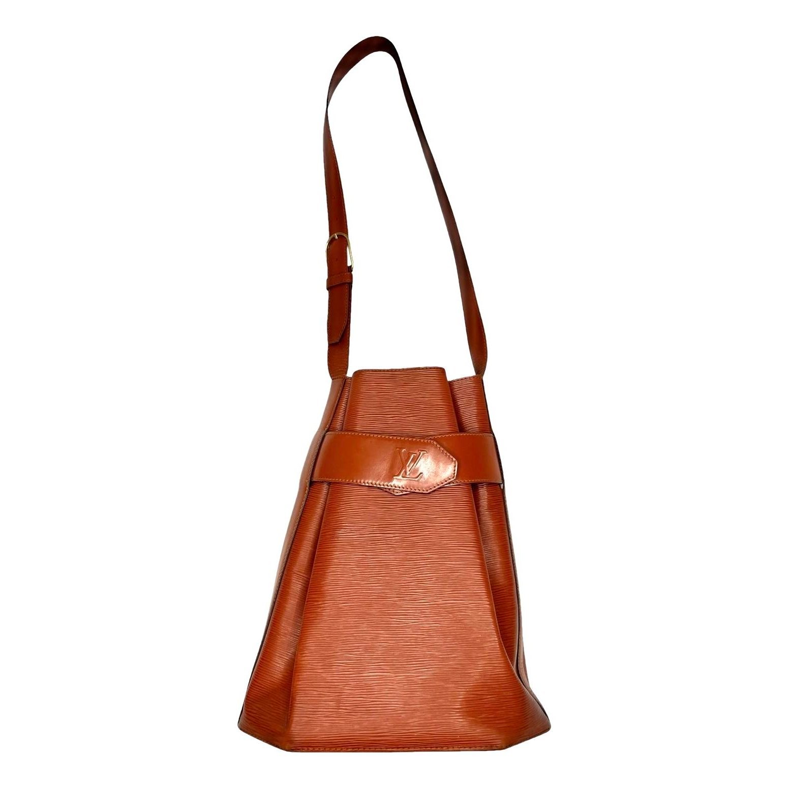Sac d'épaule leather handbag