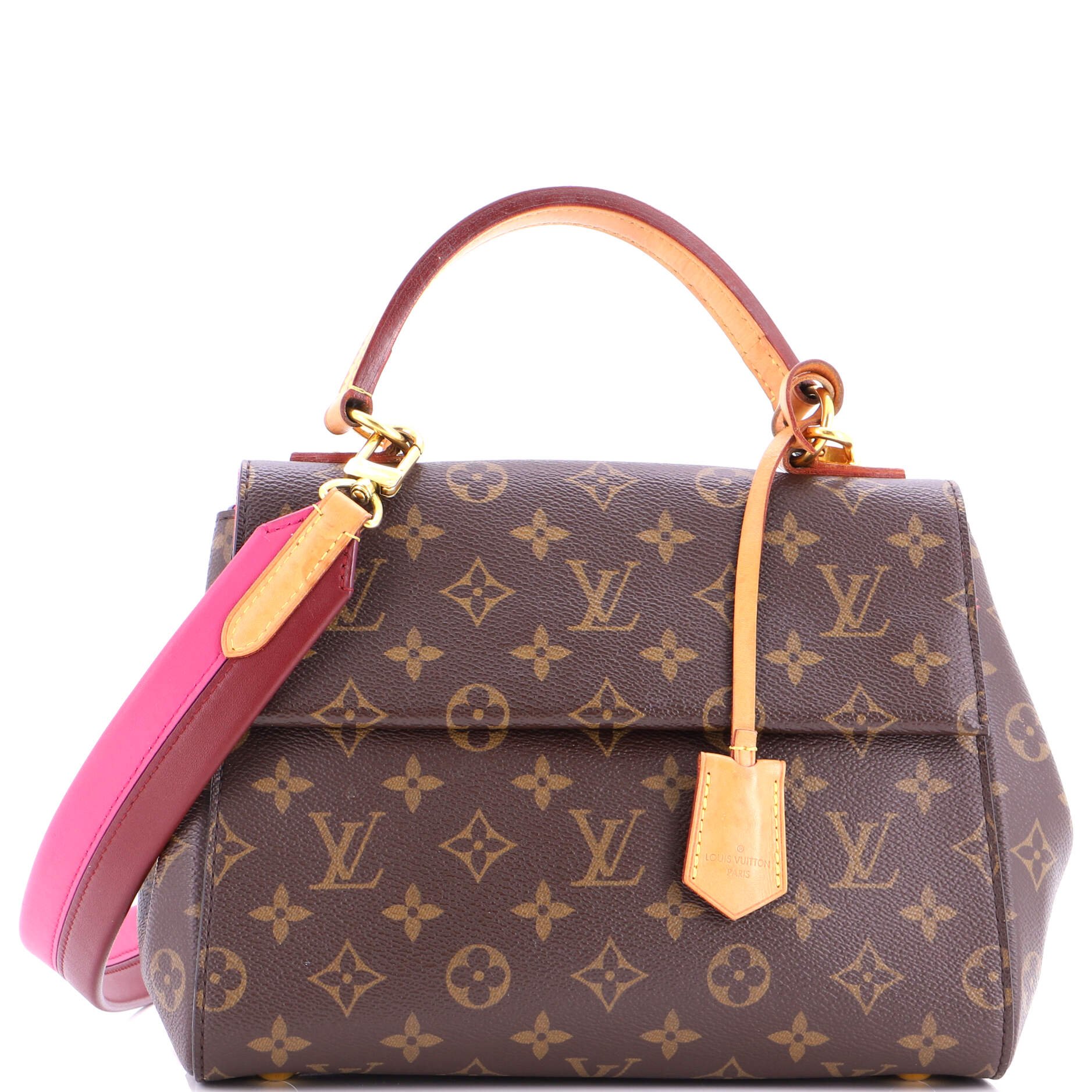 Louis Vuitton Cluny Top Handle Bag Monogram Canvas BB