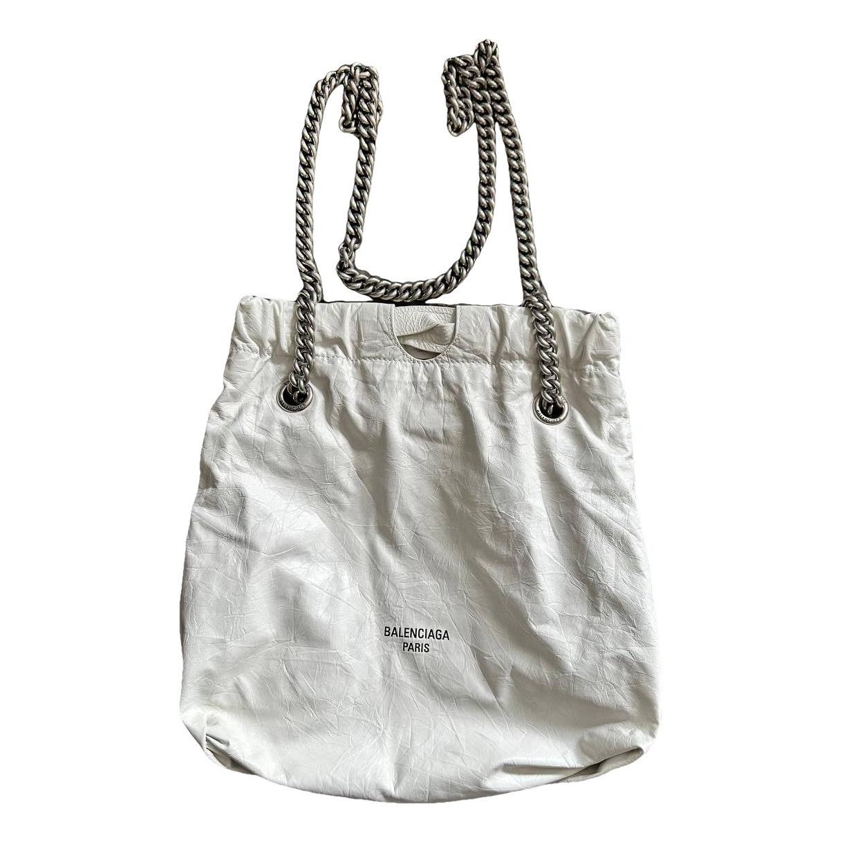 Balenciaga Crush leather handbag