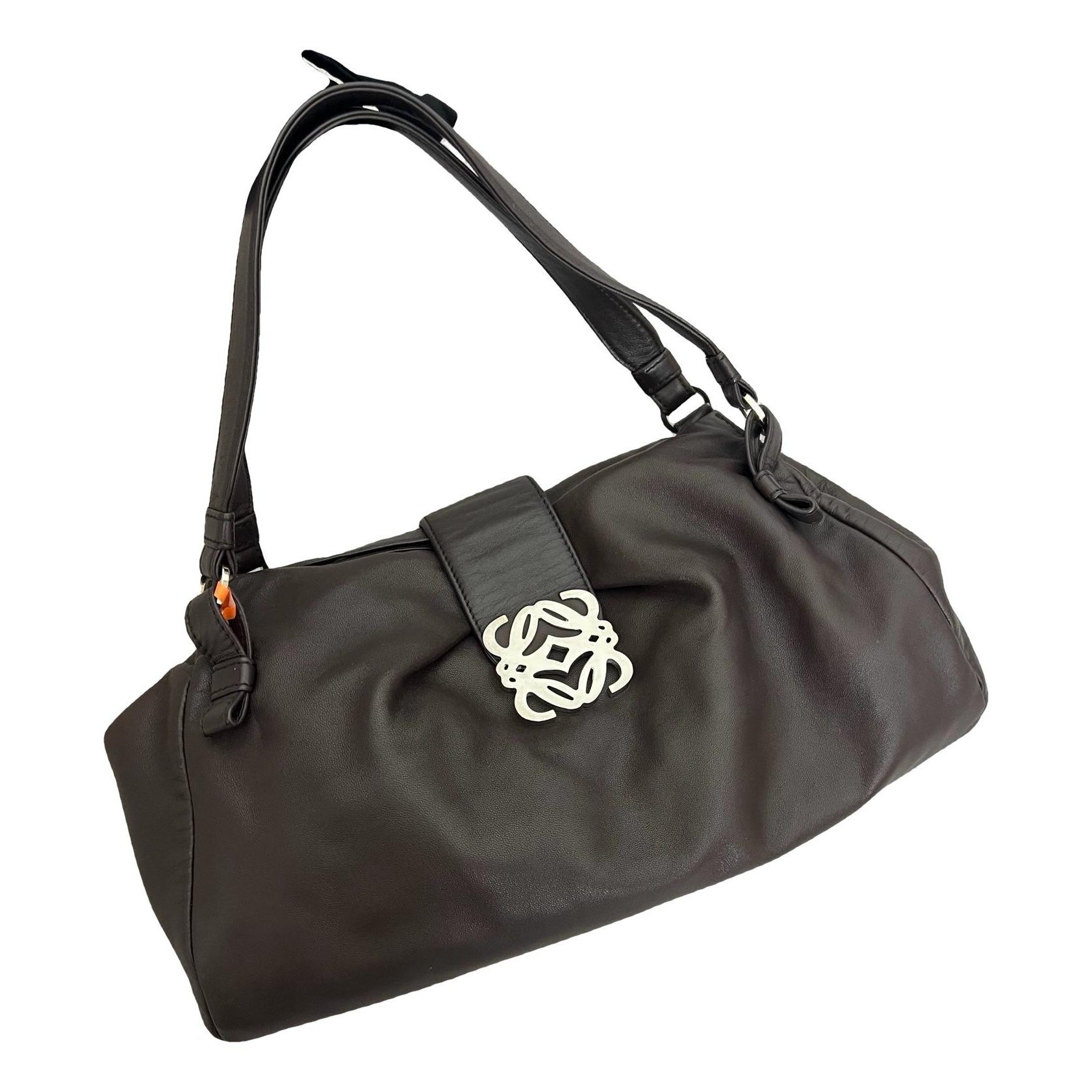 Leather handbag