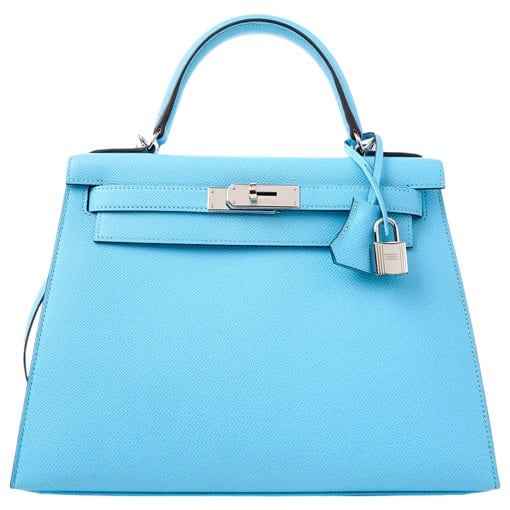 Kelly 28 leather handbag
