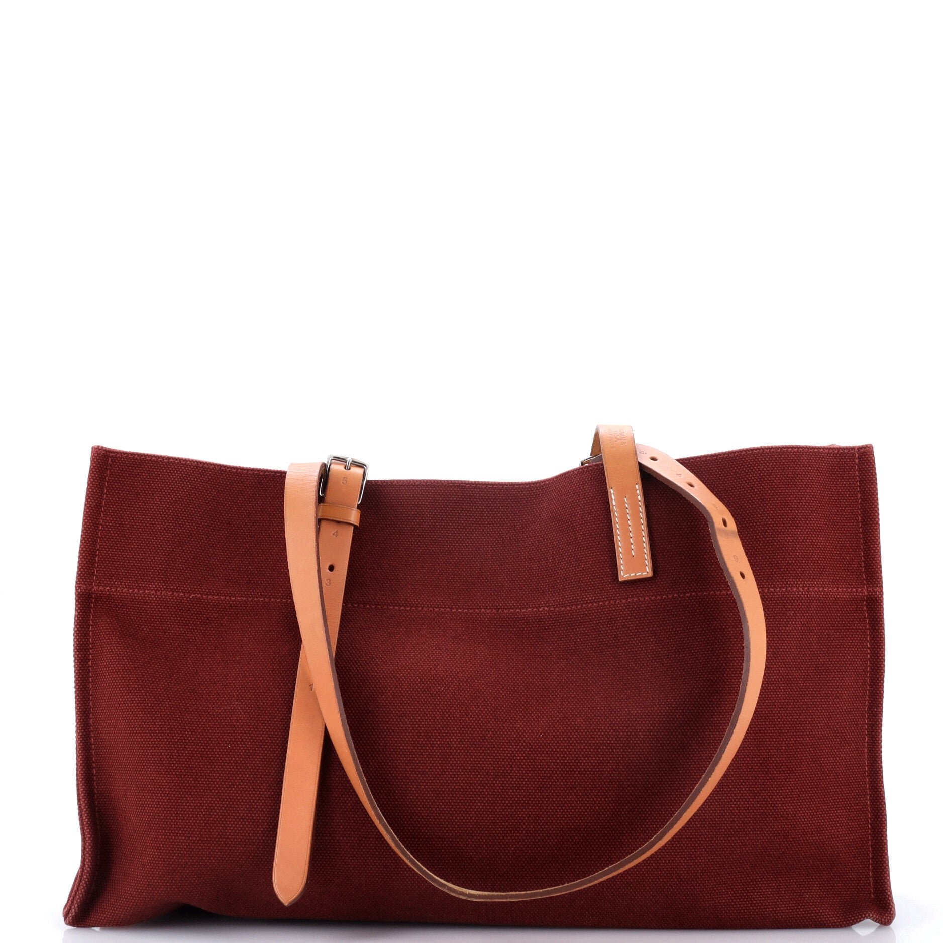 Etriviere Elan Shopping Tote Toile and Leather