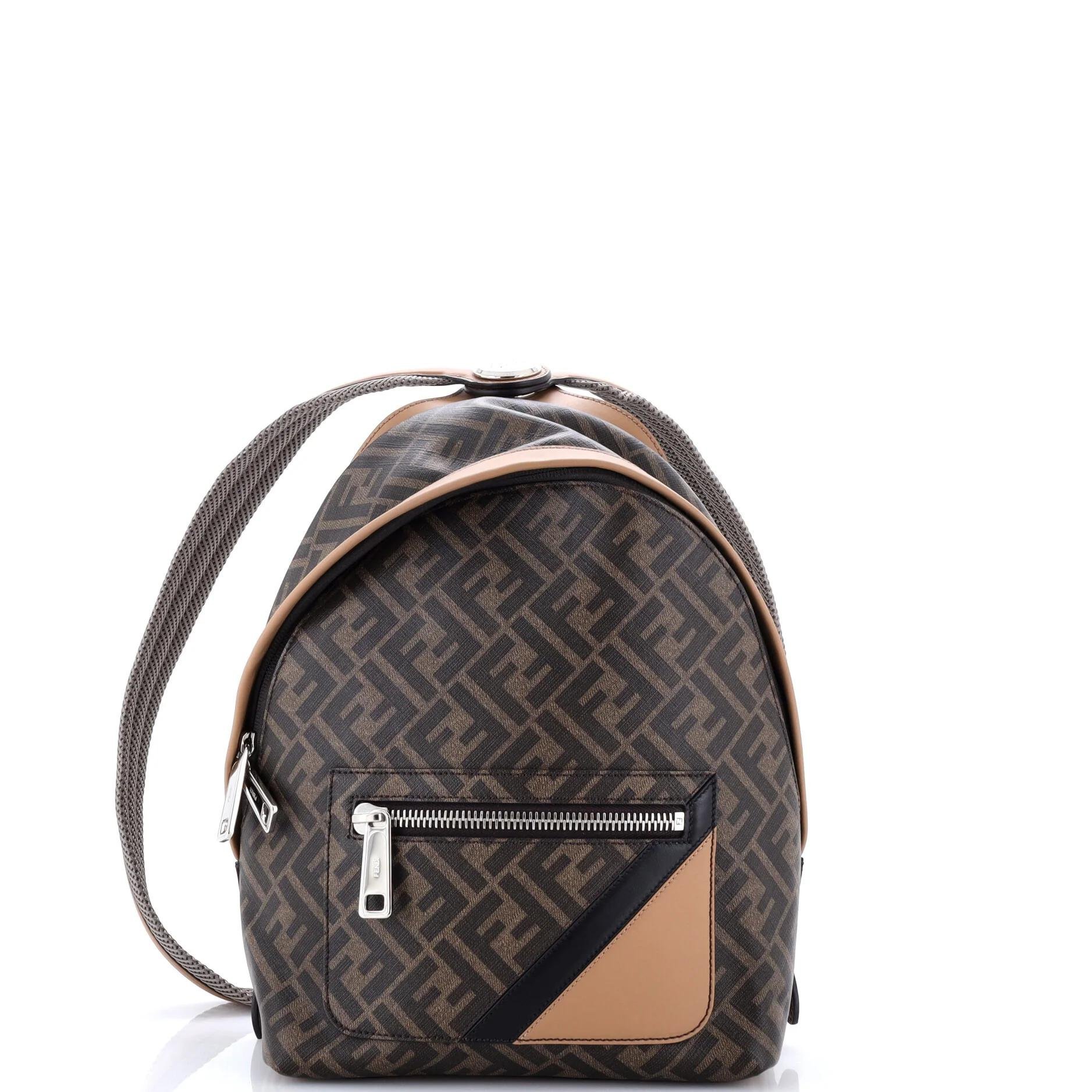 Leather backpack