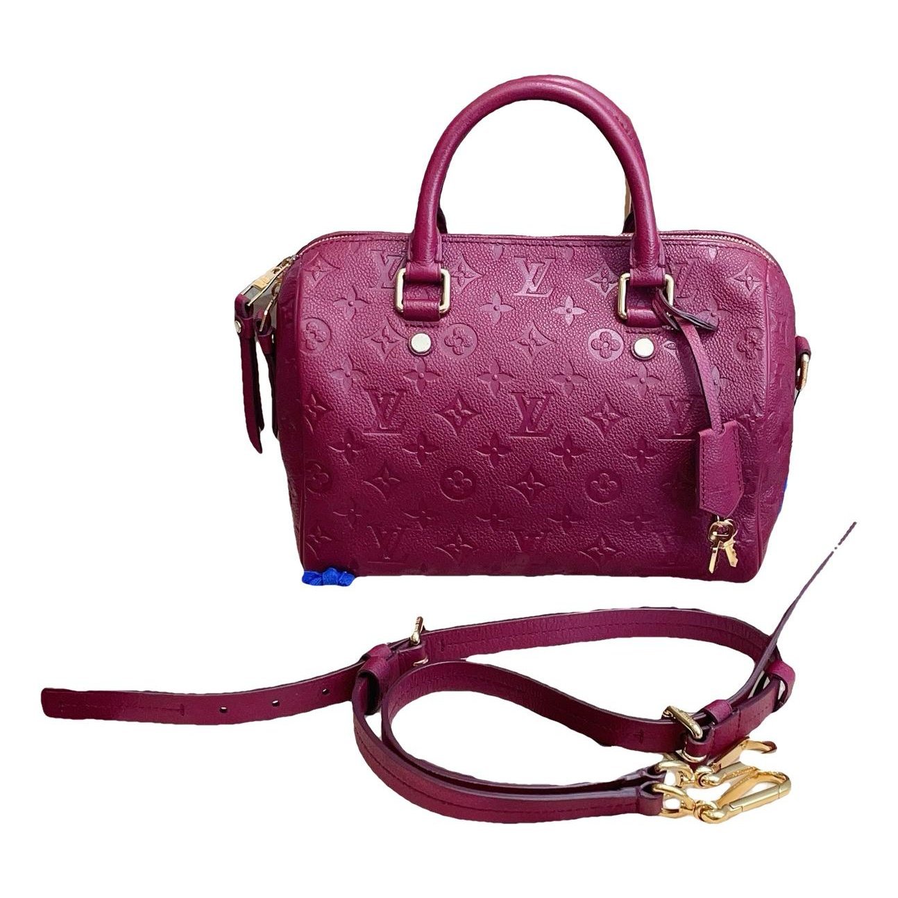 Speedy leather handbag