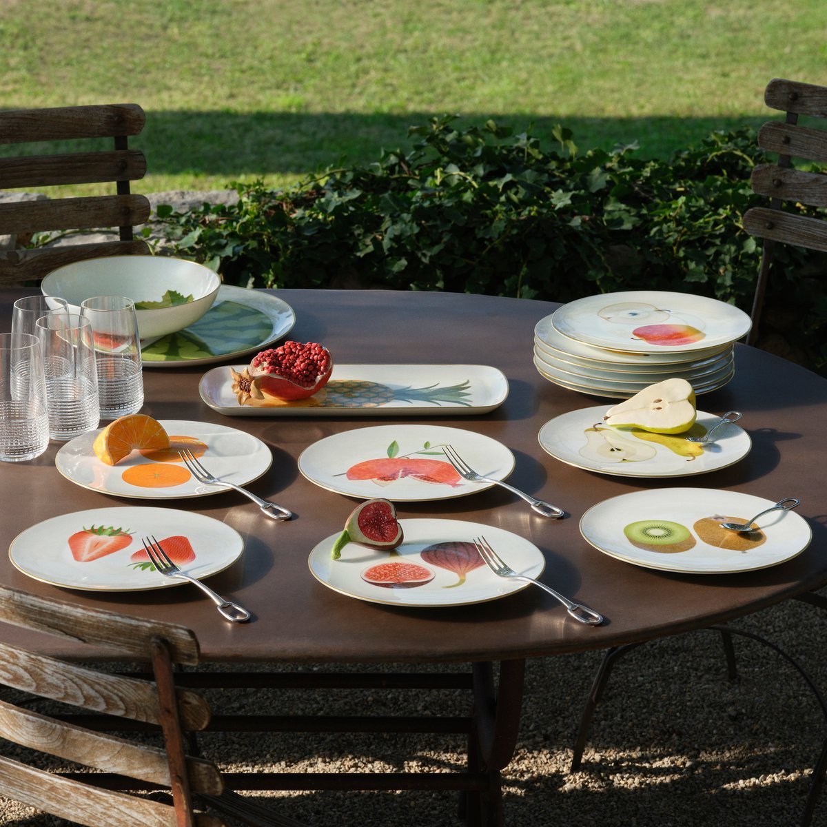 Sans Coloris Kaorumi Dessert Plate