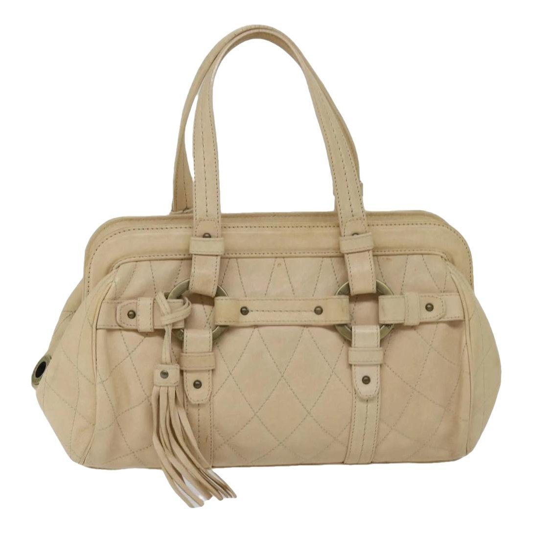Leather handbag